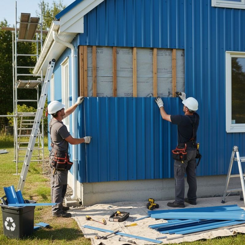 Aluminum Siding Installation