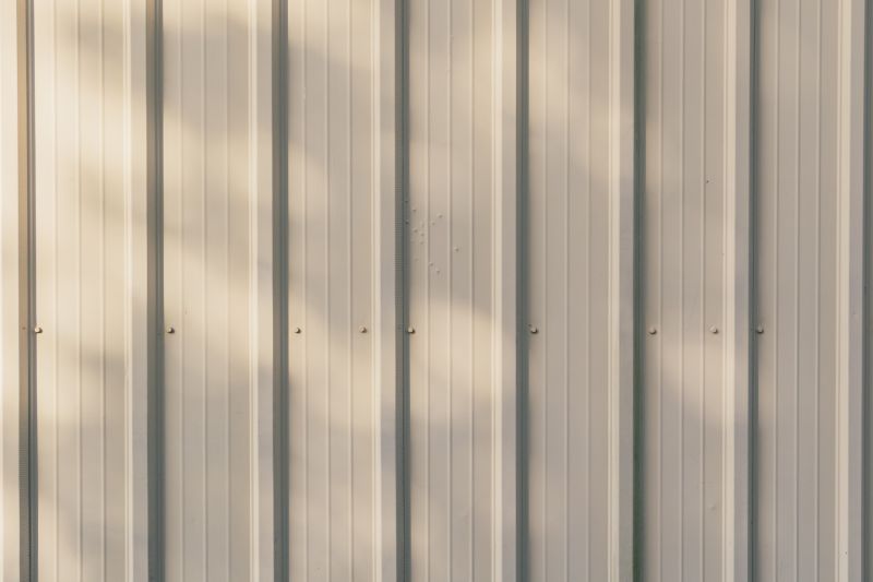 Multiple Aluminum Siding Panels