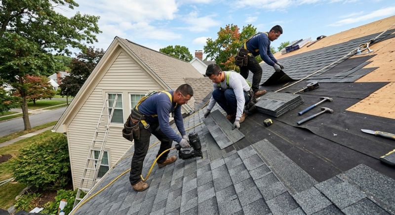 Asphalt Shingle Roof Installation in Worcester, MA