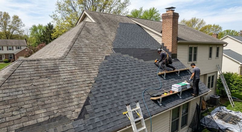 Damaged Roof Replacement in Nashua, NH