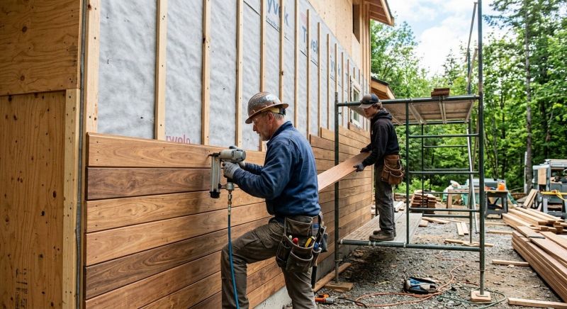 Barn Siding Installation in Boston, MA