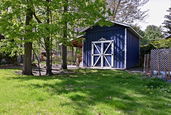 Shed Metal Siding Installation